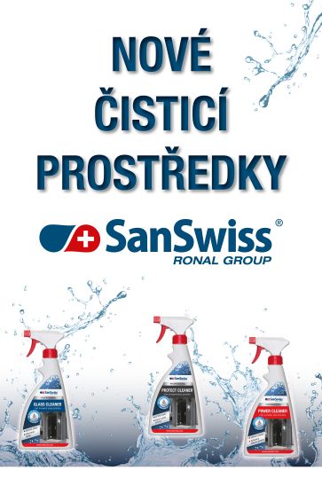 Nové čisticí prostředky SanSwiss